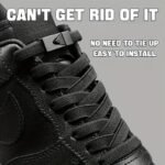 1 Pair Of 8Mm Wide Elastic Flat Straps With Metal Press Switch Buckle, Free Binding And Tying, Lazyman'S Shoelaces - Image 4