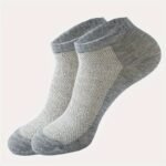5 Pairs Of Summer Mesh Breathable Classic All-Match Boat Socks - Image 5