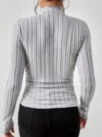 Elegant Fitted T-Shirt For Women - Image 6