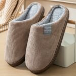 Cozy Fleece-Lined Slippers For Men And Women - Soft, Warm, Non-Slip Rubber Sole, Machine Washable, Available In Multiple Colors - Image 8