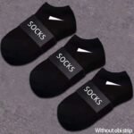 10/20 Pairs Of Men'S Breathable Socks - Comfortable Blend Of Polyester And Spandex, Solid Color Design, Lightweight Knit, Suitable For Casual Wear, Daily Socks | Minimalist Socks | Durable Fabric, Simple Design, Soft Fabric, Active Lifestyle - Image 6