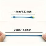 Silicone No-Tie Shoelaces 12Pcs - Preppy Style Elastic Flat Shoe Laces, Solid Color With Rivet Details, Lightweight, Washable For Sneakers - Image 2