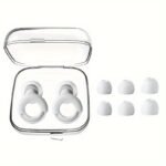1 Pair Reusable Silicone Ear Plugs With Storage Case - Comfortable For Concerts, Sleep, Focus, And Travel - Image 13