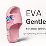 Disney Stitch & Angel Women'S Eva Slippers - Soft Cushioned Thick Sole Summer Sandals With Cute Cartoon Design, Durable Eva Material, Hand Washable For Home, Beach, Casual Wear (Unisex Couples Slippers) - Image 7