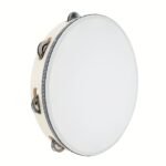 1Pc Wood Handheld Tambourine, Single Row Metal Jingles, Percussion Musical Instrument For Church, Ktv, Party, Game - Image 15