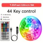 40M-131Ft Led Strip Lights Infrared Remote Rgb Lighting Decorationg Living Room Atmosphere Light Ribbon Flexible Lamp Decor String, Usb Powered, Ideal For Tv Background, Bedroom Ambiance & Party Decorations Halloween Christmas Birthday Gifts - Image 5