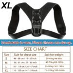 1Pc Back Brace Posture Belt For Women And Men - Adjustable Upper Back Support And Shoulder Back Strap For Neck, Clavicle, Shoulder, Back Posture Support - Breathable And Comfort - Image 9