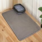 Household Cat Litter Mat Cat Litter Box Anti-Splash Mat Extra Large Double-Layer Filter Anti-Leaking Out Control Sand Mat Pet Cat Supplies - Image 16
