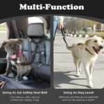 Adjustable Dog Car Seat Belt With Secure Buckle - Heavy-Duty Pet Safety Harness, Quick-Release Buckle, Machine Washable Dog Leash For Suvs, Sedans, Trucks - Vehicle Restraint For Small To Large Dogs - Travel Safety Leash, Dog Seatbelt, Sturdy Metal Clip, Reinforced Stitching, Suv Owners, Dog Leash For Car, Dog Harness, Nylon Cord For Car Belt, Car Belt, Dog Belt, Dog Manner Belt, Dog Seatbelt For Car, Dog Car Restraint, Dog Harness For Small/Medium/Large Dogs, Dog Accessory - Image 8