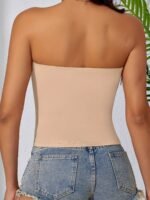 Seamless Strapless Bandeau Bra For Women - Comfortable, Non-Slip, Back Support Design, Perfect For Layering Or Wear Alone - Image 7