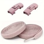 1 Pair Elastic Shoelaces Polyester Quick Lock Sports No-Tie Laces For Men & Women ? Durable Adjustable Elastic Shoe Laces For Convenience & Comfort - Image 7