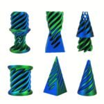3-Pack Impossible Cone Fidget Ornaments - Spiral Pyramid Desk Decor With Flexible Cone, Relax Office & Home Decoration, Anxiety Relief Fidgets In Pastel & Bright Colors (Pink, Blue, Purple, Green, Golden, ) - Ideal Gift For Adults & Teens, Focus Aid, Playful Design, Smooth Finish, Focus Tool, Work From Home - Image 9
