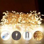 1Pc Usb-Powered Fairy Led String Lights With Remote - 8 Lighting Modes, Timer, Warm White & Multicolor Options - Perfect For Christmas Tree, Bedroom, Ceiling, Garland, Window, Wedding Decorations, Indoor/Outdoor Use - Image 4