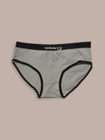 4Pcs Women'S Briefs - Soft, Comfortable, Stretchy Underwear With Elastic Waistband, Black & White, Fashionable Mid-Rise Design, Machine Washable, Cute Underwear - Image 5