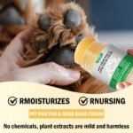 Xioimy Pet Paw Pad & Nose Balm Cream 1.411Oz - Moisturizing Stick For Cats & Dogs, Soothes Dry Cracks, Deep Hydration For Pet Paws And Noses, All Season Protection With Vitamin E, Portable & Unscented - Image 5