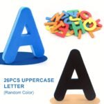Moodon Educational Magnetic Stickers For Kids - Letter Number Refrigerator Magnets For Learning Toys & Kids Toys - Christmas, Halloween Gifts For Kids For Winter - Image 5