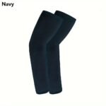 2Pcs Arm Sleeves - Warm, Cooling, Sports Sleeve Hand Covers For Running, Fishing, Cycling | Durable Textile Material, Black With Colorful Patterns, Hand Washable, Sports Armwear | Patterned Sleeve | Woven Texture - Image 21