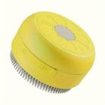 Lemon/Mango/Banana Styles, Multiple Options Available. Self-Cleaning Steam Cat Brush, One-Key Spray & Massage, Universal For Cats And Dogs. Standard Version (Fixed Head + 150Mah), Lemon Pro Version (2 Replaceable Heads + 400Mah Large Battery). - Image 3