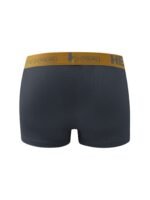 5-Pack Men'S Boxer Briefs, Polyester & Spandex Blend, Medium Stretch, Solid Color, Knit Fabric, Breathable Daily Casual Underwear With Quick Dry Feature - Image 9