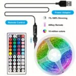 Ltg-Gee 15.24Meter Rgb Led Strip Lights With Wireless Infrared Remote Control, 36V Usb-Powered Flexible Led Ribbon For Living Room Decor, Colorful Atmosphere Lighting, Led Lights For Decoration, Vibrant Lighting Effect, Highquality Leds - Image 5