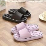 Unisex Solid Color Eva Pillow Slides, Lightweight Soft Sole Quick Drying Shower Slides, Non-Slip Summer Travel Slides - Image 14