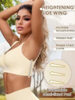 Original Jelly Strip Women'S Seamless Sleep Push-Up Breast-Shrinking Underwear - Image 8