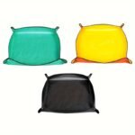 Waterproof Gardening Mat For Soil Changing ? Durable, Thick Plastic, Ideal For Succulents, Flowers, And Vegetable Gardening, 32X32Cm Green Circular Mat With Handles, Garden Maintenance | Circular Gardening Mat | Durable Plastic - Image 11