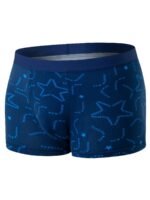 4Pcs Men'S Fashion Pattern Print Boxer Briefs, Crotch Mid-Waist Breathable Comfortable Boxer Trunks, Elastic Sports Shorts, Men'S Casual Underwear For Daily Wear - Image 10