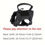 Tactical Cat Vest With Adjustable Straps & Red Cross Patch - Durable 600D Nylon Chest Harness For Small Dogs & Cats, Secure Leash Attachment, Ergonomic Design For Training & Outdoor Adventures, Cat Vest Harness, Adventure Pet Gear, Sturdy Construction - Image 2