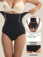 1 Pcs High Waist Shaping Panties Waist Trainer Body Shaper Tummy Sheath Woman Flat Belly Control Panties Hip Butt Lifter Briefs Panty Women Underwear Shapewear - Image 7