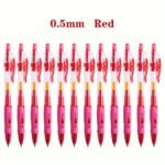 12Pcs Retractable Gel Pen Set Fine Tip, Black Ink, Including 5 Pens And 5 Refills, Perfect For Office, School And Home Use - Image 10