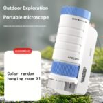 Handheld Mini Microscope Toy With Led Light Amplification 60X-200X, A Scientific Toy For Cultivating Children'S Exploration Of Nature, Easy To Carry Outdoors - Image 5