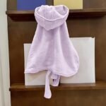 Soft Absorbent Quick-Dry Pet Bath Towel Robe With Closure For Small & Medium Dogs & Cats - All-Season Cozy Towel Wrap For Post-Bath Warmth, Multi-Color Options, Wearable Bath Towel, Cat Lovers, Quickdry Fabric, Dog Owners - Image 14