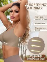 Original Jelly Strip Women'S Seamless Sleep Push-Up Breast-Shrinking Underwear - Image 10