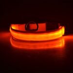 Pet Dogs Adjustable Luminous Collar For Night Safety - Striped Glow-In-The-Dark Collar For Night Walking - Image 8