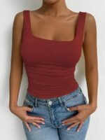 European And American Trendy Urban Sexy Chest-Revealing Waist-Cinching Camisole - Image 4