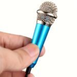 3.5Mm Jack Mini Microphone, Portable Singing Microphone, Suitable For Voice Recording, Interviews, Karaoke, Gaming, Video Conferences, Live Streaming, Compatible With Mobile Phones, Computers, Laptops, Tablets - No Battery Required - Image 2