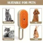 Steamy Cat Brush, 3 In 1 Cat Steamy Brush, Cat Brush Massaging Comb, Usb Recharging Pet Grooming Comb - For Removing Loose Hair & Massaging, Steamy Dog Brush, Suitable For All Cats & Dogs, Suitable For Daily Grooming - Perfect Gift For Pet Lovers - Image 11