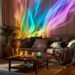 Northern Lights Led Atmosphere Projection Lamp Rgb Remote Control, Galaxy Star Projector, Bedroom Night Light Projector, Star Projector, Adult Room Decoration, Home Theater, Ceiling, Gift Decoration, Camping, Wedding Decoration, Magical Projection Lamp Gifts, Holiday Party, Home Decor, Christmas Gift, Best For Christmas - Image 3