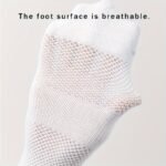 5 Pairs Men'S Mid-Calf Basketball Socks - Breathable Thick Towel Bottom, All-Season Moisture-Wicking Athletic Socks For Sports & Fitness, Usa Sizes 6-9, White, Sports Socks, Sports Footwear, Sleek Sock Design, Durable Sock Material, Workout Essentials, Sporty Look, Moisturewicking Fabric, Active Lifestyle - Image 9
