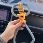 Transformable Robot Stretchy Tube Toy, Educational Cartoon Holiday Party Game With Suction Cup For Parent-Child Interaction, Interactive Play, Fun Character, Cartoon Toy, Highquality Plastic, Interactive Robot, Transformable Toy, Birthday Gift - Image 9