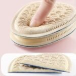 One Pair Of Soft Round Head Relief Shoe Pads With Peach Heart Cushion, Anti-Slip For High Heels And Casual Shoes - Image 6