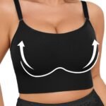 Women'S Plus Size Multi-Wear Seamless Wireless High Support Sports Bra, Adjustable Straps, Removable Chest Pads Workout Bra
