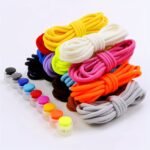 Trendy All-Match Shoe Laces With Buckle Fixing Artifact, Colorful Elastic Laces That Don'T Need To Be Tied, Lazy People'S Laces That Don'T Need To Be Tied, 8Pcs Set, Elastic, Shoe Laces - Image 14