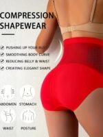 High Waist Thermal Shapewear Panty, Tummy Control Slimmer Intimate Panties, Women'S Underwear & Lingerie - Image 10