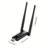 Usb Wi-Fi Repeater: Boost Your Network Signal With 300Mbps Speed - Plug And Play - Image 2