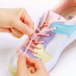 Trendy All-Match Shoe Laces With Buckle Fixing Artifact, Colorful Elastic Laces That Don'T Need To Be Tied, Lazy People'S Laces That Don'T Need To Be Tied, 8Pcs Set, Elastic, Shoe Laces - Image 10