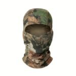 1Pc Unisex Camouflage Balaclava Hat - Full Face Mask & Neck Gaiter With Breathable Mesh-Like Texture, Multi-Color Camo Patterns (Green/Brown/Black) For Cycling, Skiing, Fishing, Motorcycling - Windproof & Sun Protection, Durable Textile Fabric, Versatile Outdoor Sports Mask & Headscarf - Image 14
