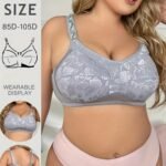 Plus Size Floral Print Seamless Comfortable Breathable Underwear