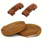 2/4Pcs Lazy No-Tie Shoelaces For Men And Women, Easy Clip-On Elastic Laces, Durable Polyester & Spandex Material, Secure Snap Fastener Shoe Laces For Sports Shoes - Image 26